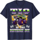 TIO of The Birthday Boy Monster Truck Birthday Family T-Shirt - T-Shirt | Navy