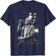 Phil Collins Genesis Live Atlanta USA Invisible Touch Tour T-Shirt - T-Shirt | Navy