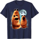 Three Marcus The Worm Moon Funny Meme Women T-Shirt - T-Shirt | Navy