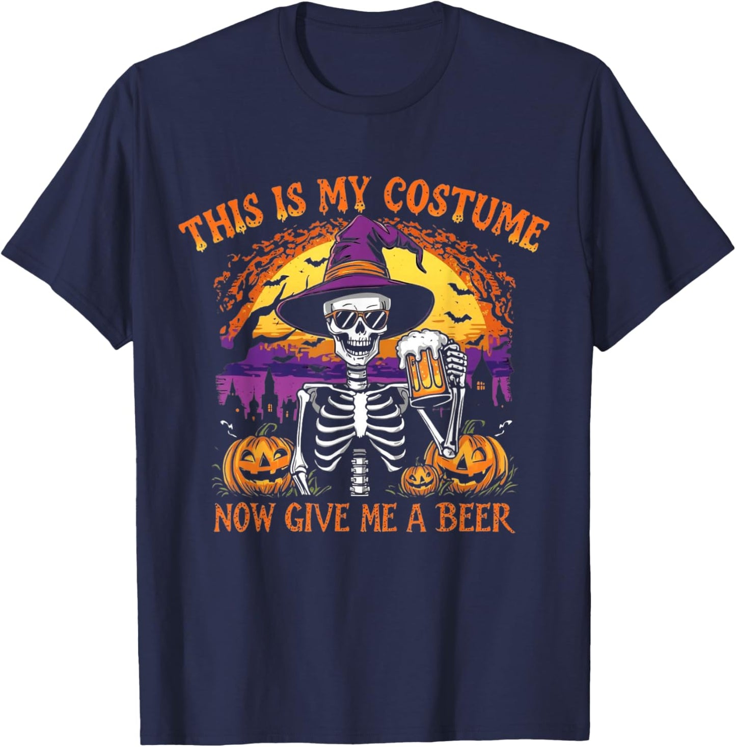 Funny This is My Halloween Costume Women 2025 T-Shirt - T-Shirt | Navy