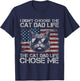 I Didn't Choose The Cat Dad Life The Cat Life Chose Me T-Shirt - T-Shirt | Navy