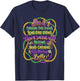 Carnival King Cake Lover T-Shirt - T-Shirt | Navy