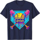 Baseball Life Style 101 Apparel Youth Drip Baseball Boys Kid T-Shirt - T-Shirt | Navy
