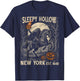 Legend of Sleepy Hollow Bookish Halloween Headless Horseman T-Shirt - T-Shirt | Navy