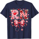 Healthcare Heart Registered Nurse RN Valentines Nurses T-Shirt - T-Shirt | Navy