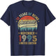 Vintage November 1995 Old 30Th Birthday Men Women T-Shirt - T-Shirt | Navy