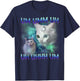Um Uhh Funny Huh Cat Meme Silly Cat Gift Women T-Shirt - T-Shirt | Navy