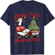 Retro Oops I Got Another Tree Funny Christmas Goose T-Shirt - T-Shirt | Navy