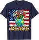 International Peace Board Earth’s Harmony T-Shirt - T-Shirt | Navy
