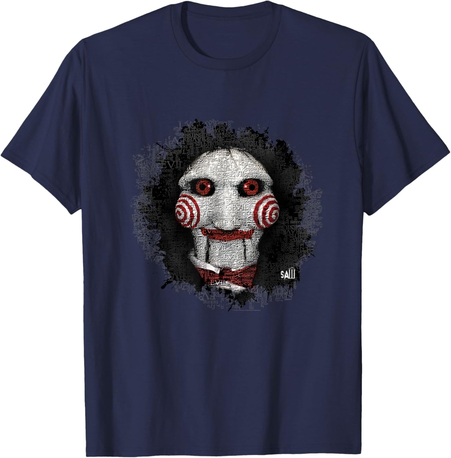 Saw Billy The Puppet T-Shirt - T-Shirt | Navy