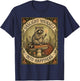 Gaslight Yourself Into Happiness Funny Raccoon Vintage Meme T-Shirt - T-Shirt | Navy