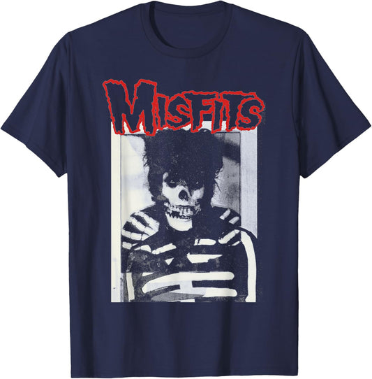 Misfits Skeleton T-Shirt - T-Shirt | Navy