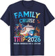 Family Cruise Trip 2026 It’s a Funny Matching Vacation Ship T-Shirt - T-Shirt | Navy