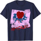 Amour Cherub Vintage Retro Beat It 1980s Love Dance Costume T-Shirt - T-Shirt | Navy