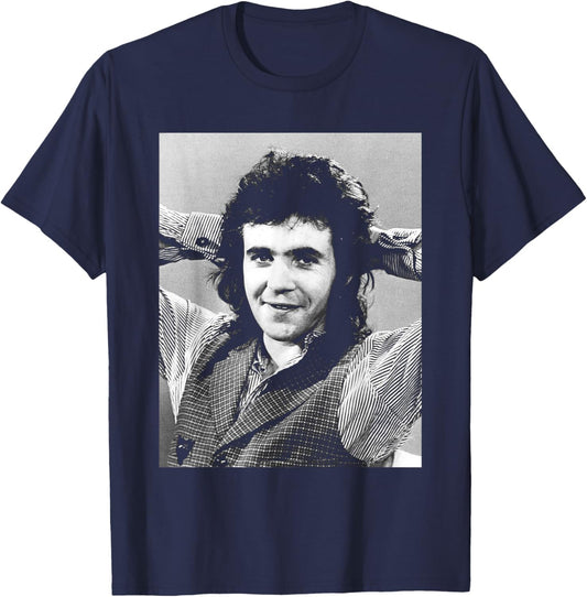 David Essex Out On The Street City Lights 1976 T-Shirt - T-Shirt | Navy