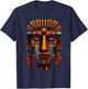 Aztec Toltec Inca Maya Mexican Feathered Mayan Indigenous T-Shirt - T-Shirt | Navy