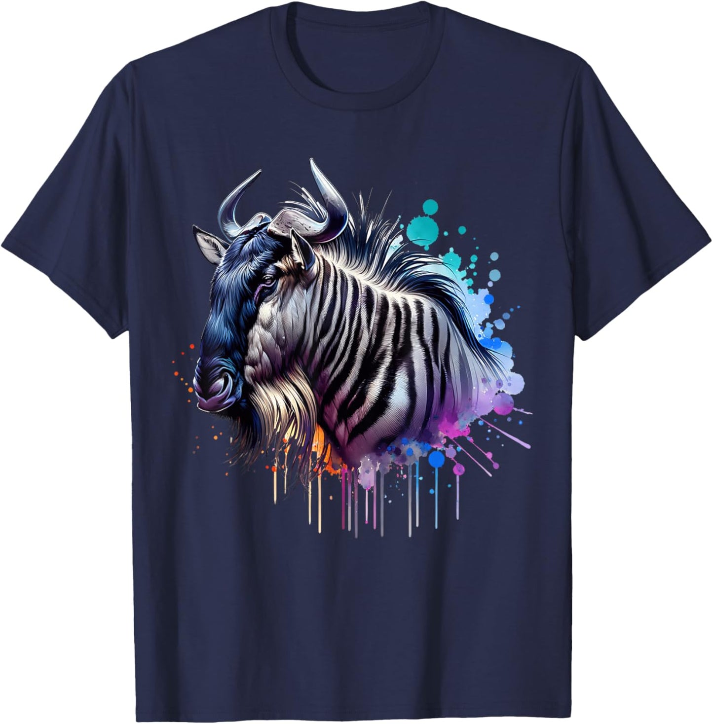 Wildebeest T-Shirt - T-Shirt | Navy