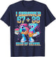 I Survived 67 33 Days of School Funny 100th Day of School T-Shirt - T-Shirt | Navy