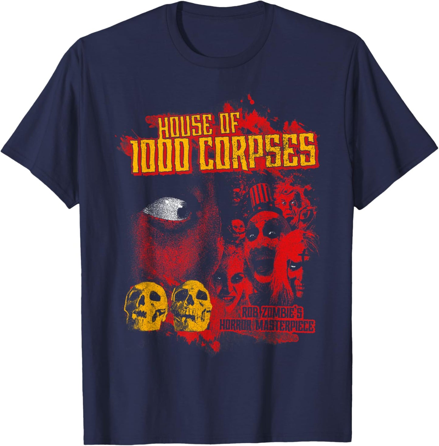 Rob Zombie – Red Terror T-Shirt - T-Shirt | Navy