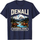 Denali National Park Bear Moose Wildlife Quote T-Shirt - T-Shirt | Navy