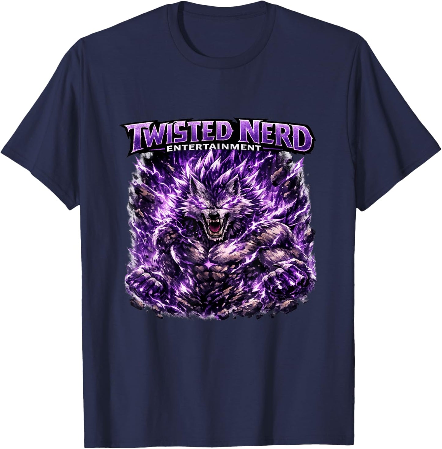 TNE Wolf Ego T-Shirt - T-Shirt | Navy