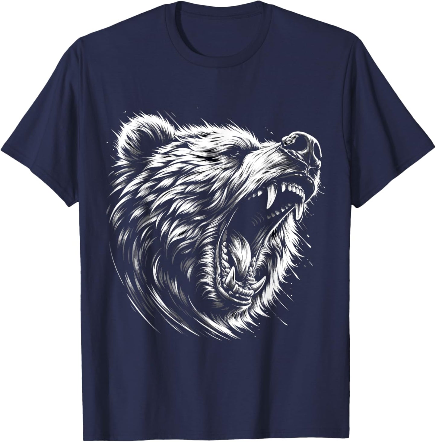 Grizzly Bear T-Shirt - T-Shirt | Navy