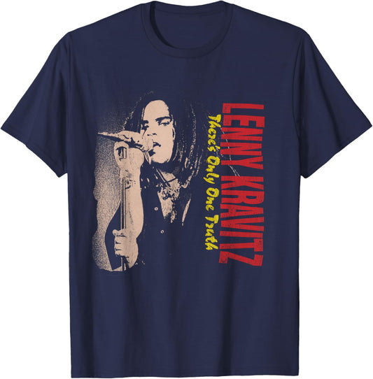 Lenny Kravitz Mama Said Truth T-Shirt - T-Shirt | Navy