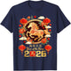 Chinese New Year 2026 Year of The Horse T-Shirt - T-Shirt | Navy