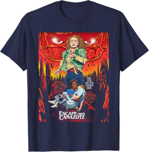 Stranger Things Season 5 x Butcher Billy Escape Camazotz T-Shirt - T-Shirt | Navy
