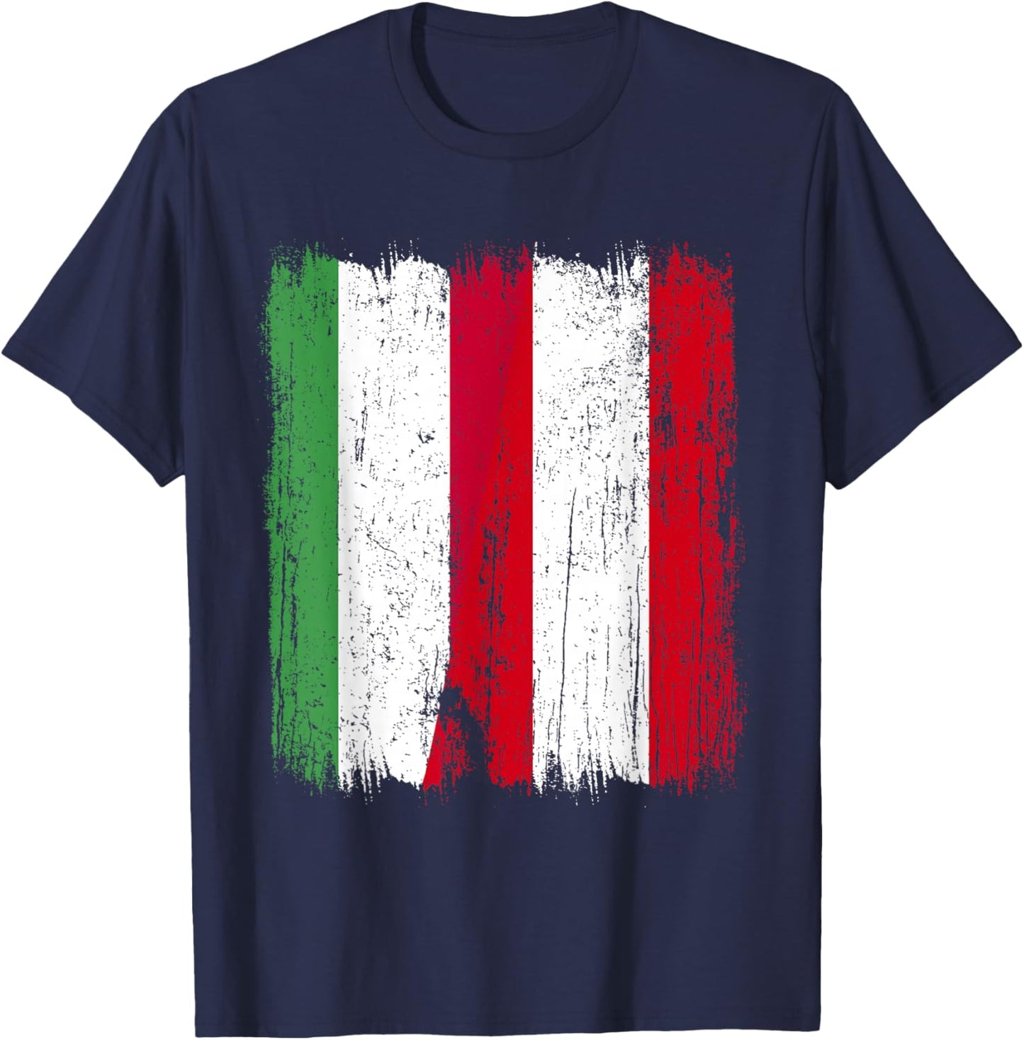 Hungary Austria Half Flag Hungarian Austrian Heritage T-Shirt - T-Shirt | Navy