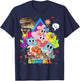 The Amazing World of Gumball The Watterson & Friends T-Shirt - T-Shirt | Navy