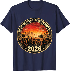 Retro Union Solidarity Workers Rights Labor Movement Protest T-Shirt - T-Shirt | Navy