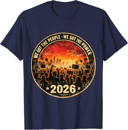 Retro Union Solidarity Workers Rights Labor Movement Protest T-Shirt - T-Shirt | Navy