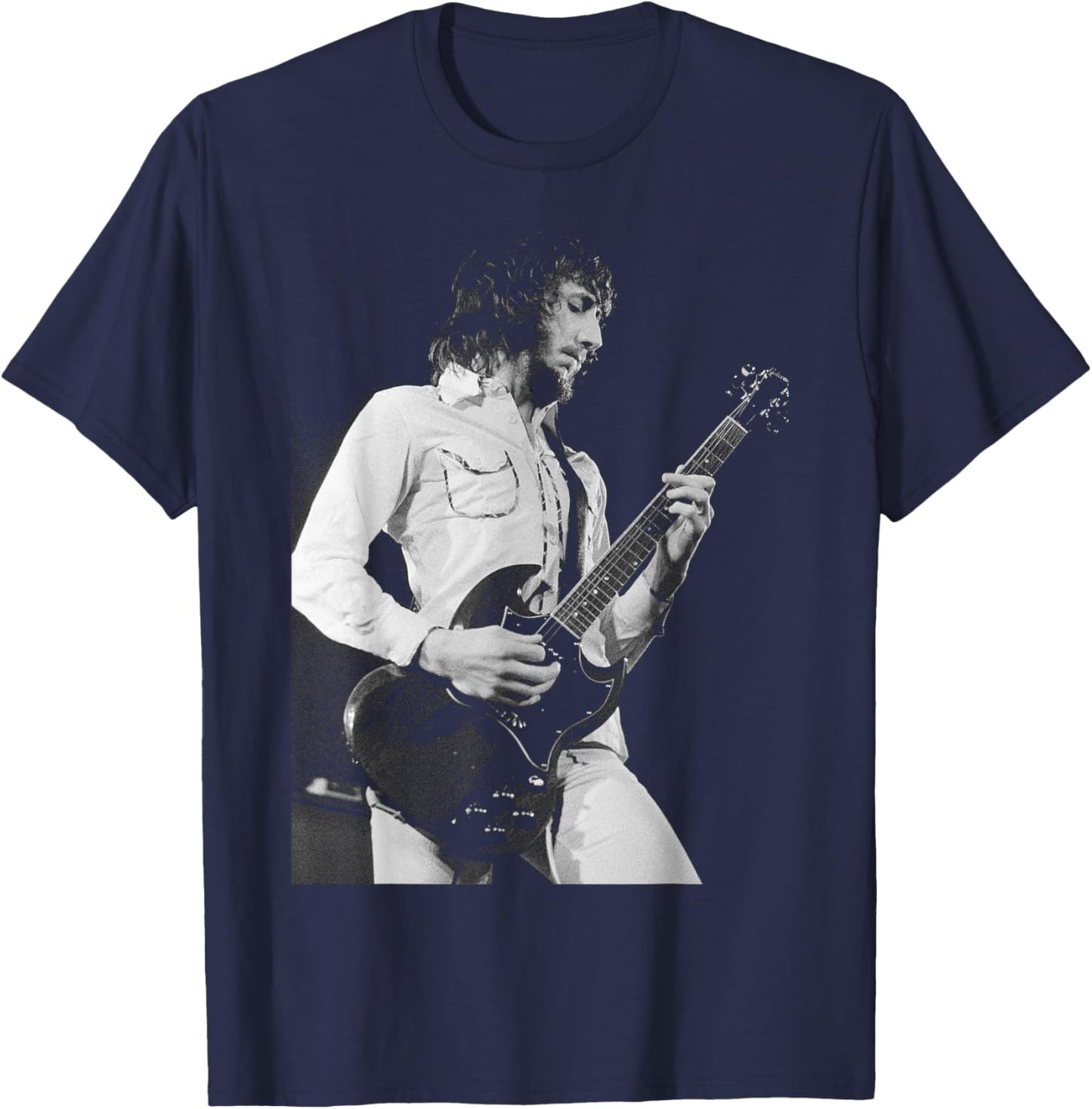 The Who Pete Townshend Who's Next Tour 1971 T-Shirt - T-Shirt | Navy