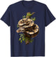 Ball Python Lover Reptile Keeper Snake Owner T-Shirt - T-Shirt | Navy