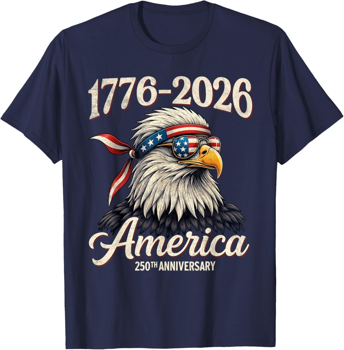 250 Years of Freedom We The People America T-Shirt - T-Shirt | Navy