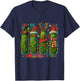 Funny Christmas Pickles – Festive Holiday Veggie T-Shirt - T-Shirt | Navy