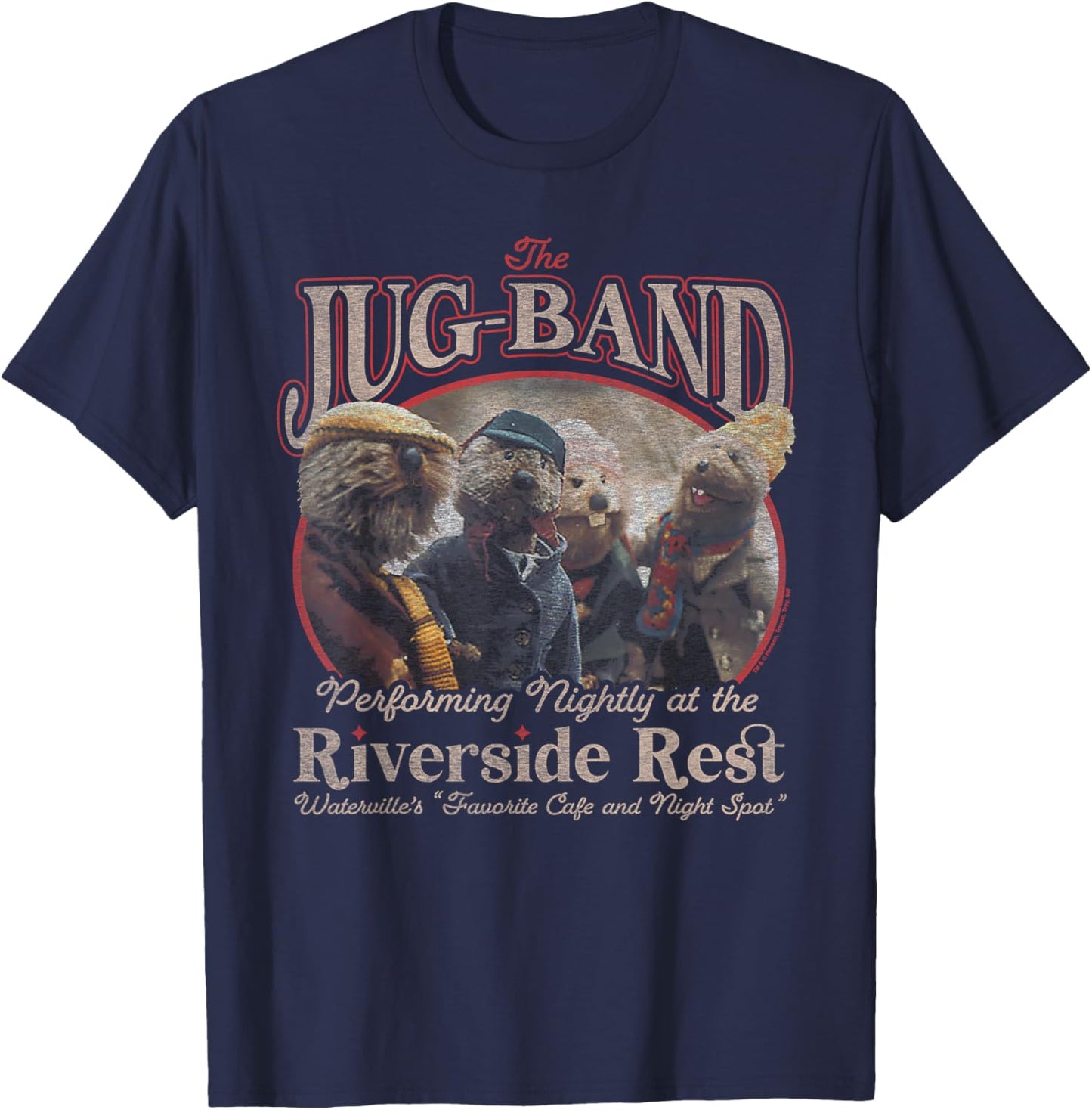 Emmet Otter The Jug Band at Riverside T-Shirt - T-Shirt | Navy