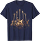 Vintage Guitar Shirt Guitar Player Retro Guitar Guitarist T-Shirt - T-Shirt | Navy