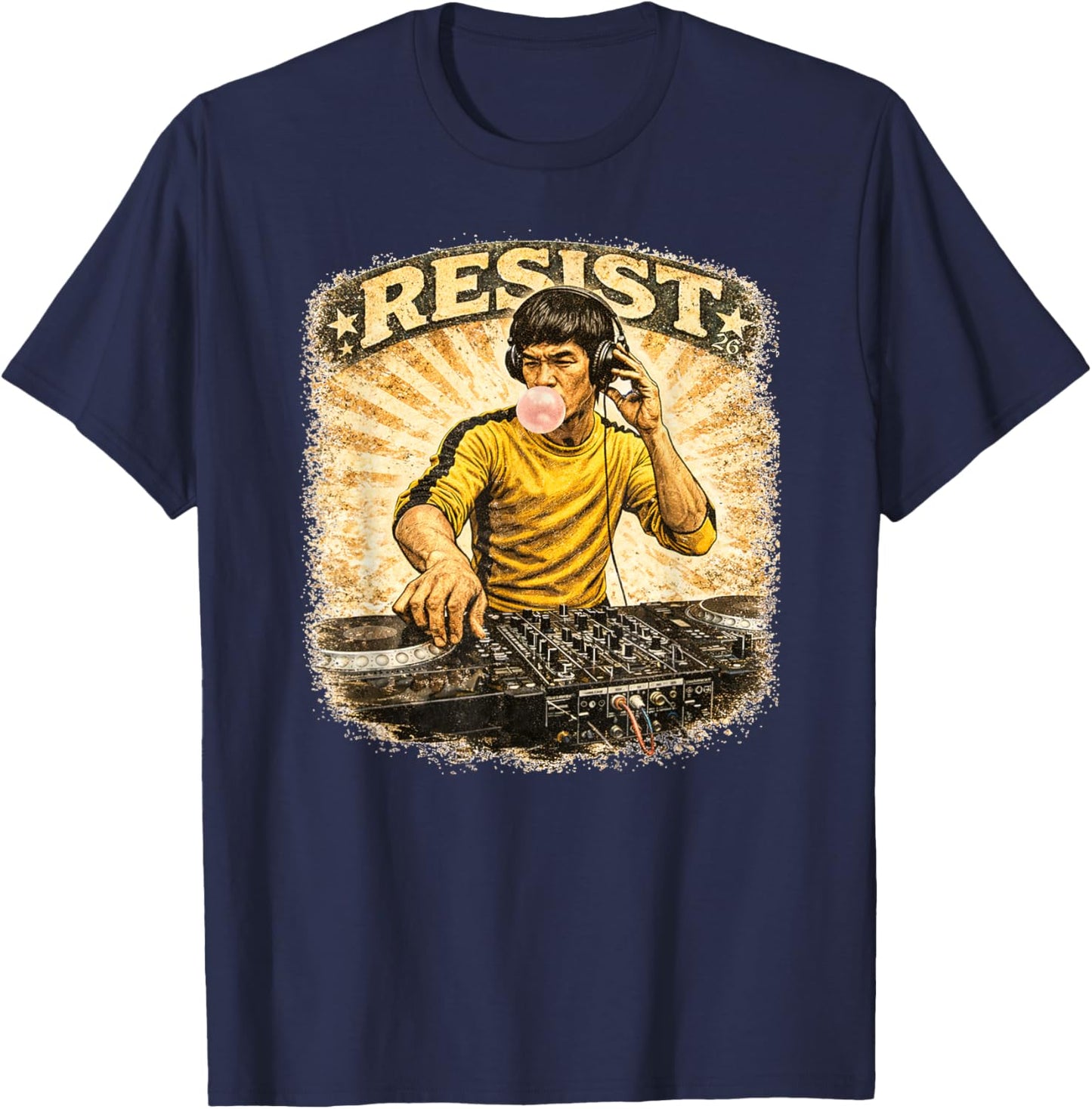 Bruce DJ T-Shirt - T-Shirt | Navy