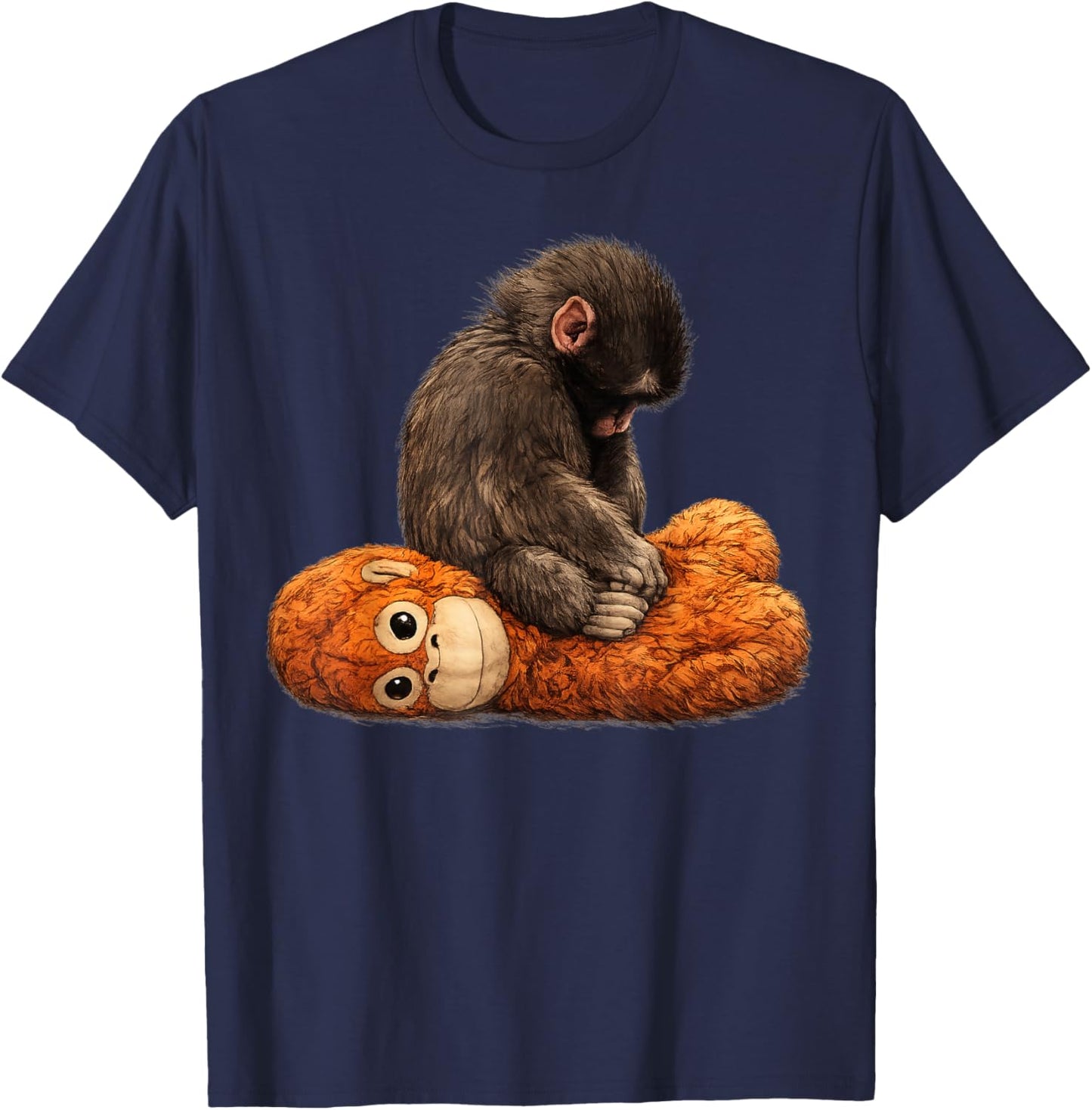 Baby Monkey Punch T-Shirt - T-Shirt | Navy