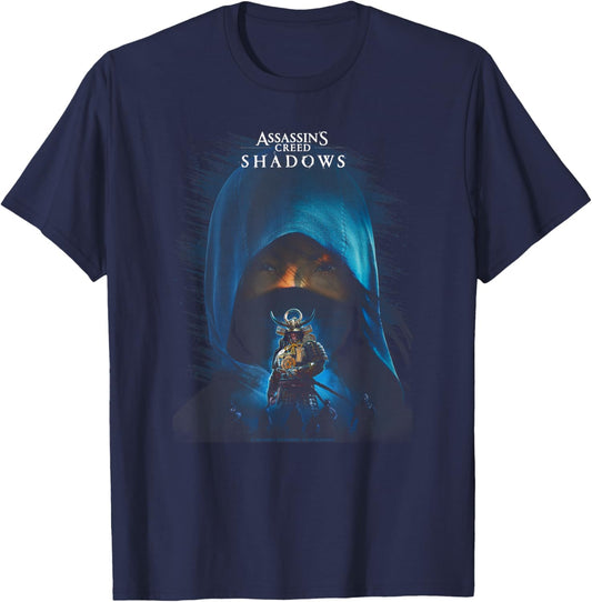 Assassin Creed Shadows DLC Officially Licensed T-Shirt - T-Shirt | Navy