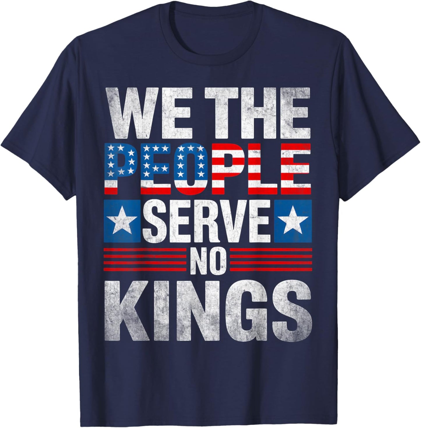 No King Patriotic Freedom Shirt Women Gifts T-Shirt - T-Shirt | Navy