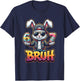 Easter Bunny Meme Bruh – Funny 6 7 Easter Eggs Design Gamers T-Shirt - T-Shirt | Navy