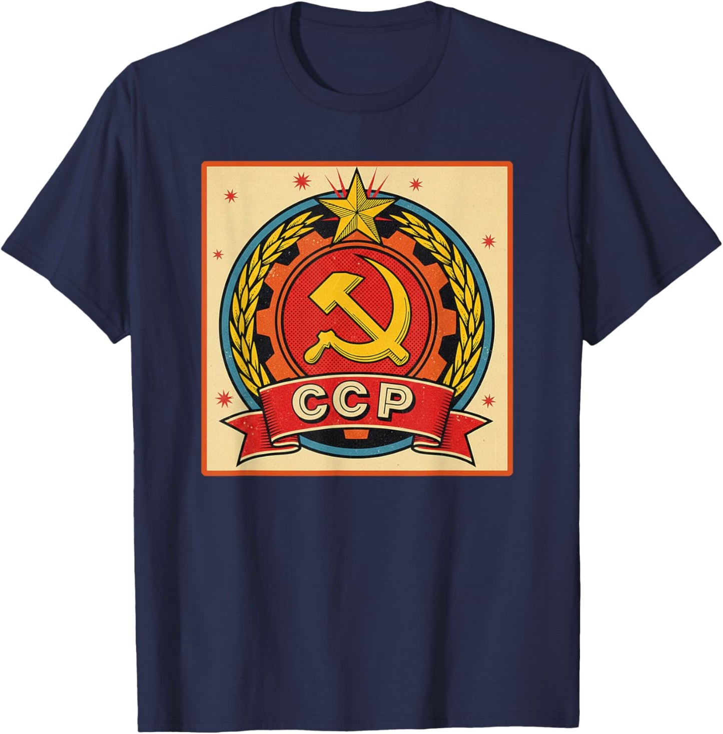 CCP Retro Logo T-Shirt - T-Shirt | Navy