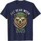 Fat Bear Week 2025 Retro Bear in Sunglasses Nature Lovers T-Shirt - T-Shirt | Navy