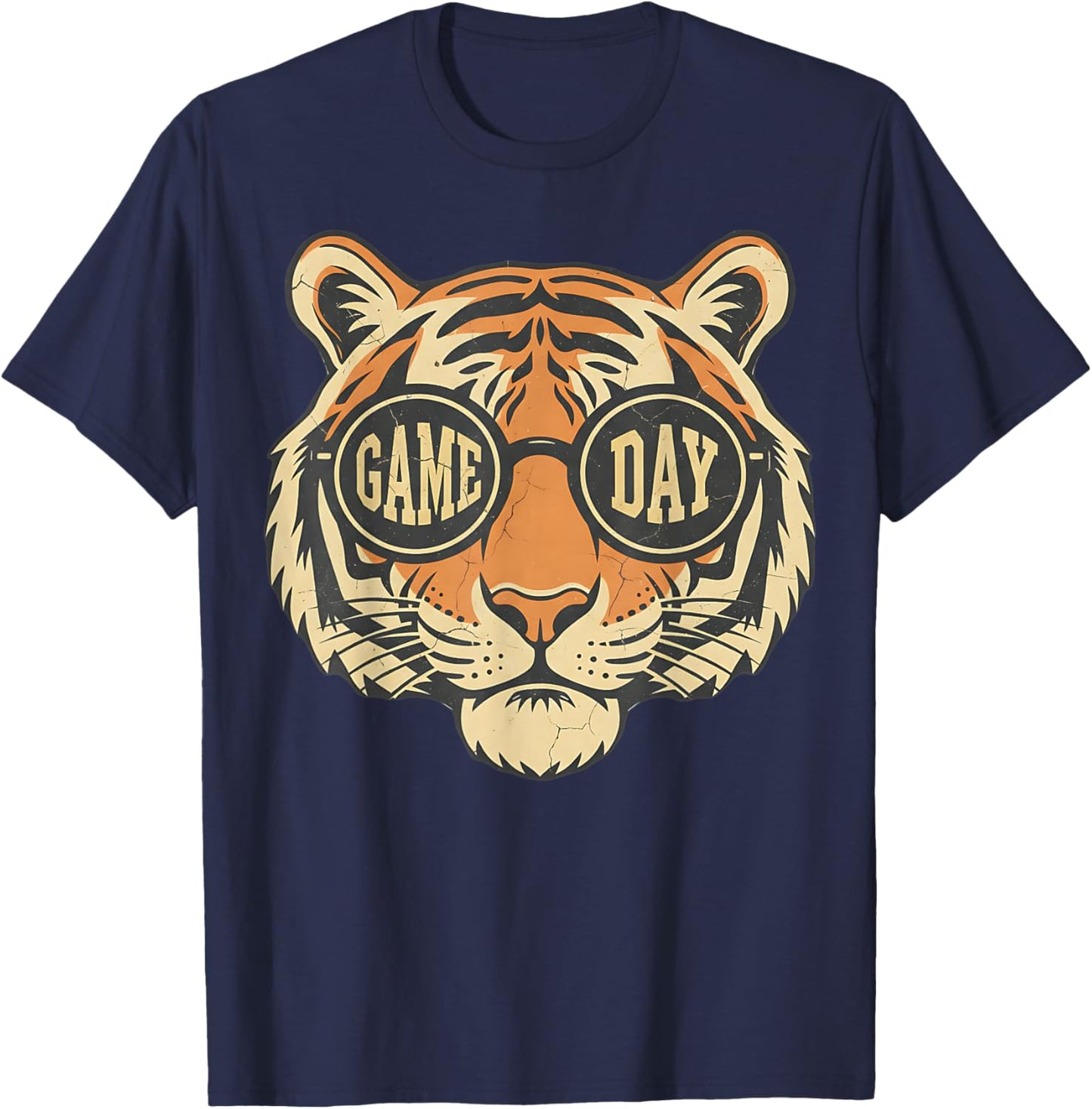 Game Day Tiger T-Shirt - T-Shirt | Navy