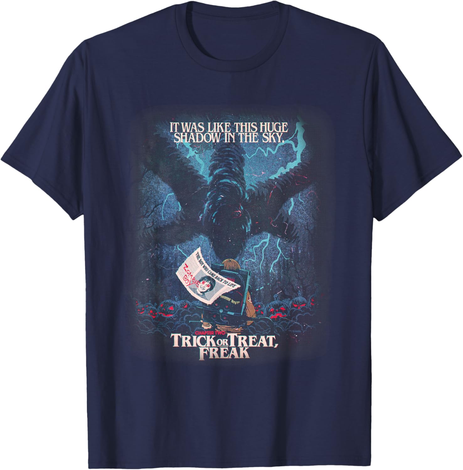Stranger Things Season 2 x Butcher Billy Trick or Treat T-Shirt - T-Shirt | Navy