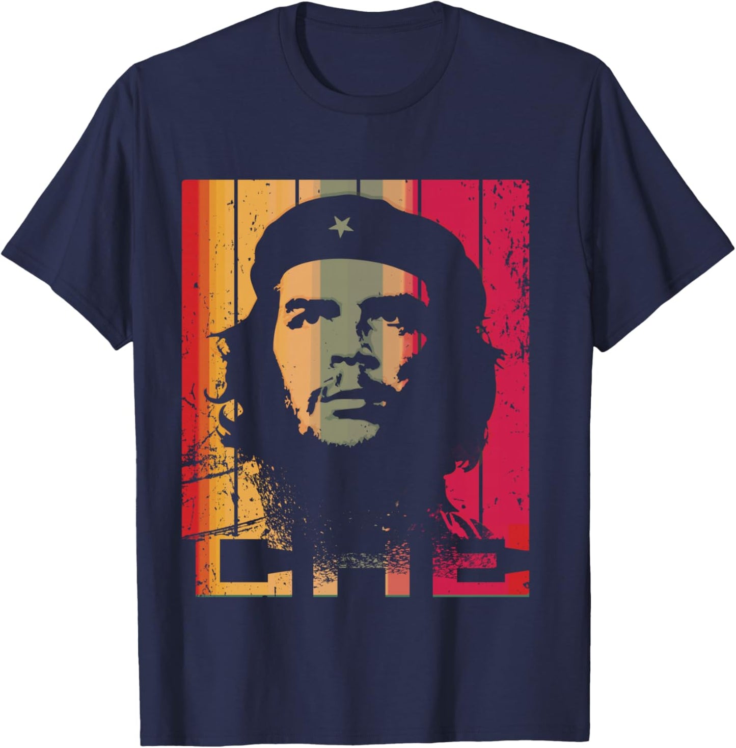 Che Guevara Shirt Pop Art Rebel Cuba T-Shirt - T-Shirt | Navy