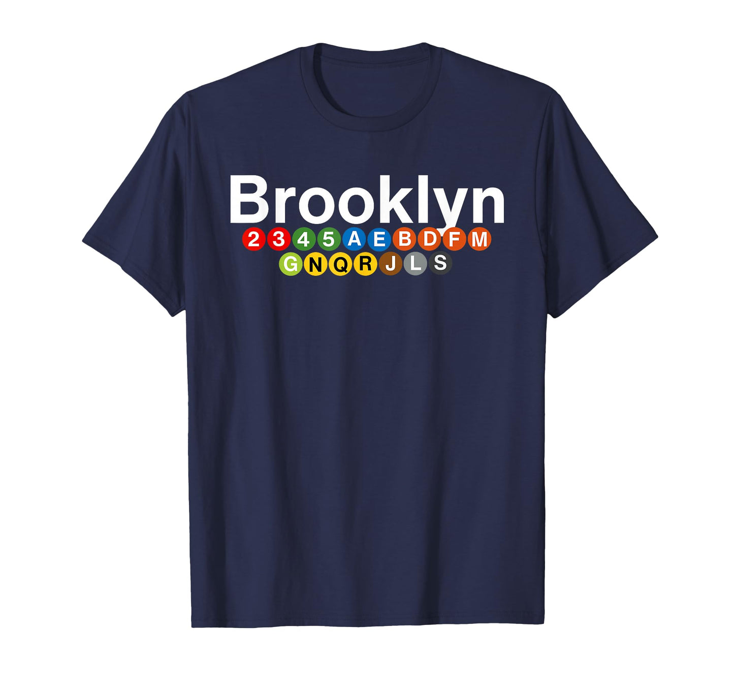 New York Brooklyn Subway Station Signs, Train Signs NYC T-Shirt